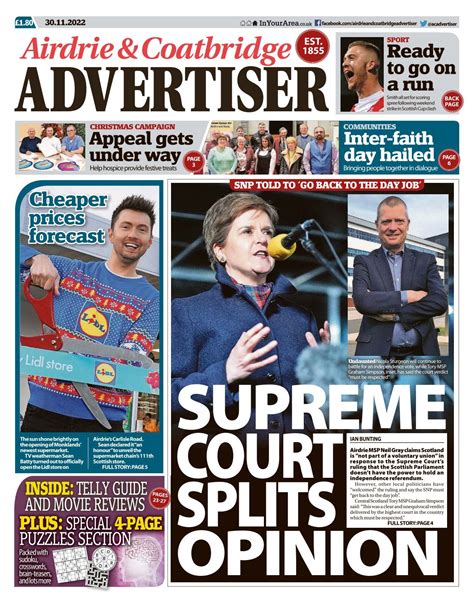 Airdrie & Coatbridge Advertiser - 2022-11-30
