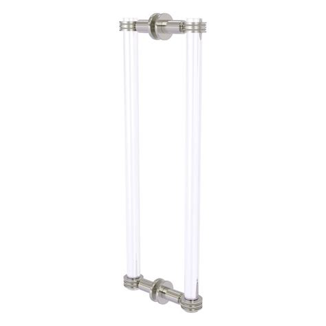 clearview collection    shower door pull  dotted accents
