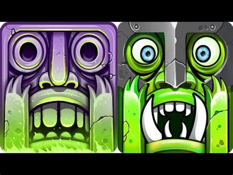 Temple Run 2: Halloween Spooky Minecraft Vs Monster Temple Run - YouTube