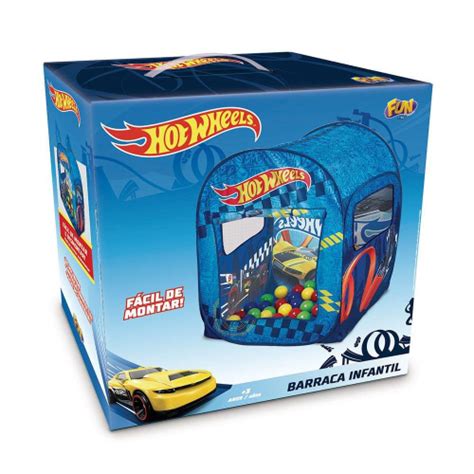 Barraca Infantil Hot Wheels Bolinhas Fun Azul Em Promo O Na Americanas