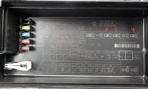 Fuse Box Diagram Honda Accord 9g And Relay With Assignment