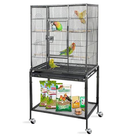 buy zeny  rolling bird cage large wrought iron cage lovebird house
