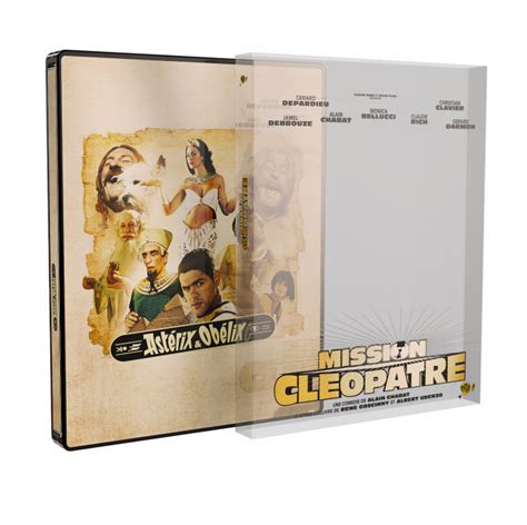 MAJ le 15 03 Astérix et Obélix Mission Cléopâtre Steelbook 4K et