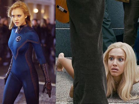 Reminder That Jessica Alba Played As A Helpless And Nude In Public Invisible Woman R CelebJObuds