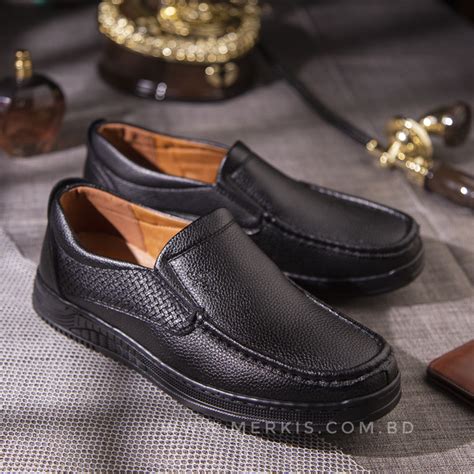 Black Casual Shoes For Men | Stride in Style | Merkis