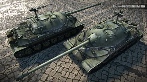 Video Games Vehicle Weapon Tank World Of Tanks Wargaming IS 7