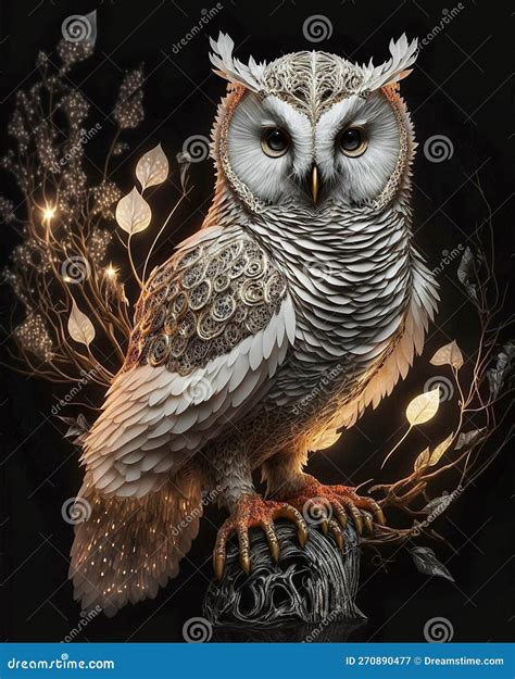 owl  neon style stock illustration illustration  falcon