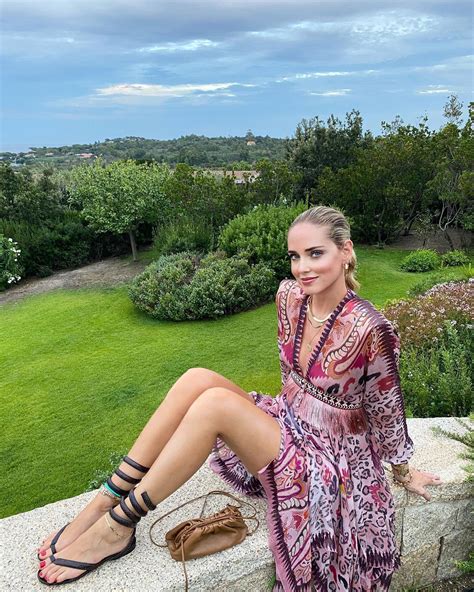 Chiara Ferragni's Feet