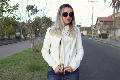 Look Com Jaqueta Branca - Look: Jaqueta branca e All Star - Bianca Schultz