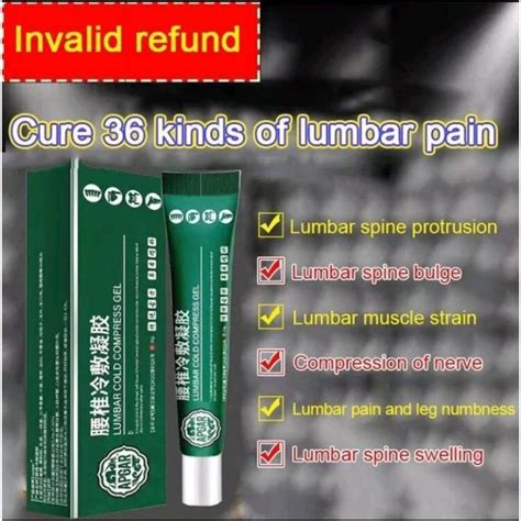 Jual Lumbar Cream Lutut Gel Pereda Lumbar Spine Joint Pain Cervical