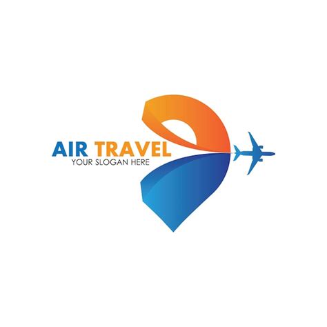 Premium Vector Air Travel Logo Vector Icon Design Template Vector