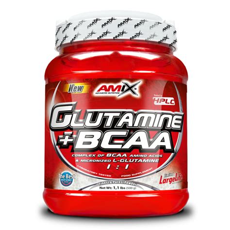 Glutamina BCAA 530 Gramos Amix Boteprote