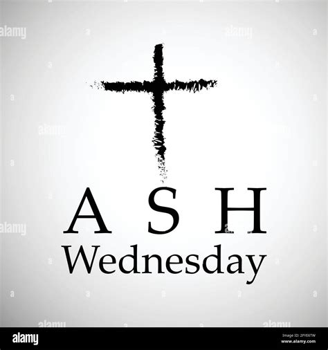 Ash Wednesday background Stock Vector Image & Art - Alamy