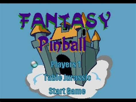 Fantasy Pinball Mega Drive TecToy