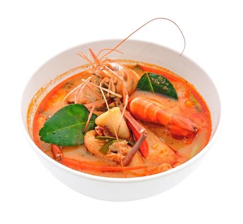 Premium Photo Tom Yum Goong Thai Hot And Spicy Soup Seafood With Shrimp Thai Cuisine