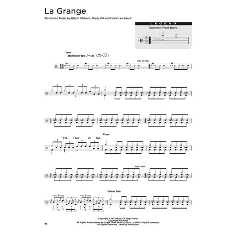 First 50 Songs You Should Play On Drums Book Note 1