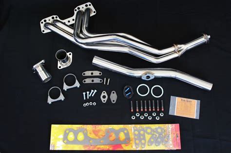 22R 22RE 2.4L Performance Header 81-95 4X4 with Exhaust Hardware and ...