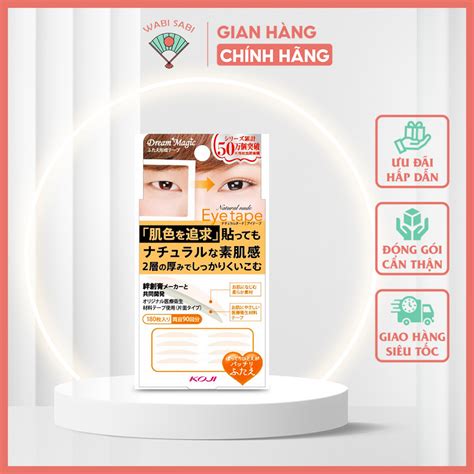 Miếng Dán Kích Mí Koji Natural Nude Eyetape Miếng Nội Địa Nhật