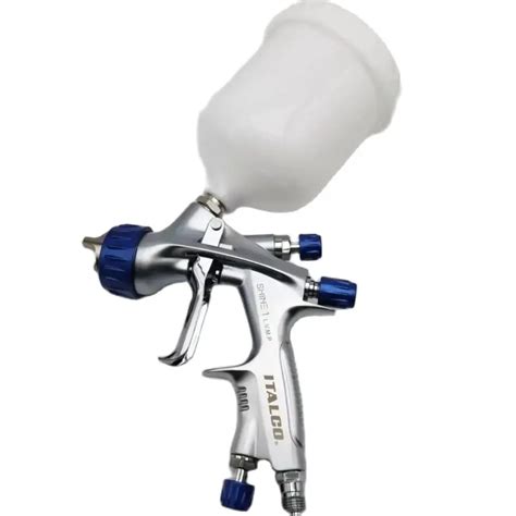 Original Lvmp Shine Paint Spray Gun Water Based Varnish Mm Italco