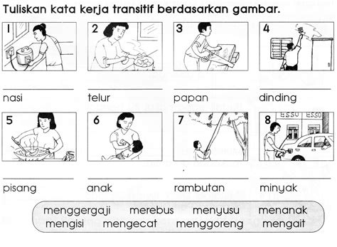 Contoh Perkataan Kata Kerja Bahasa Imagesee