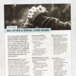 Sex After Spinal Cord Injury For Women Adult And Pediatric Printable Resources For Speech