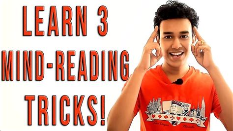 Learn How To Read Minds 3 Amazing Card Tricks Revealed Youtube