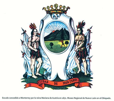 Escudo Do Colo Colo - Monterrey, México: El escudo de Monterrey