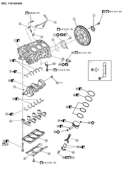 2005 3 5l Nissan Murano Engine Block Cylinder Head Components Parts Diagram 3