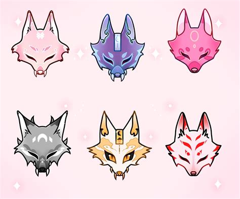 cute fox icons meowchis art shop booth