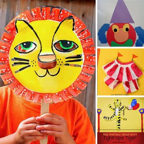 Brilliant Circus Crafts Your Toddlers Will Love