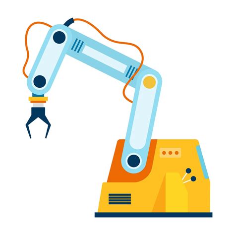 Sleek industrial robotic arms in action within a high-tech