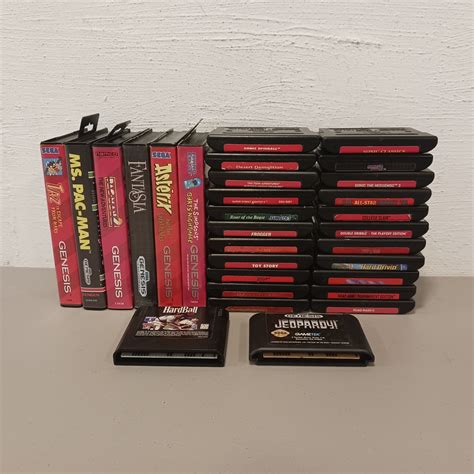 Vintage 90s Sega Genesis Games Etsy