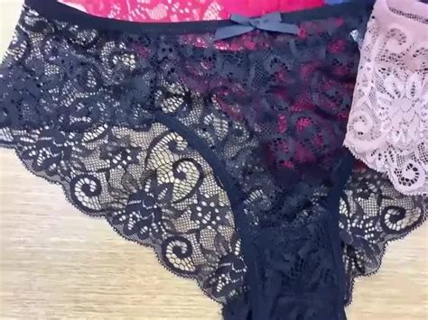 Custom Design Antibacterial Lingerie Modal Woman Brief Lace Sexy Underwear Underwear And T