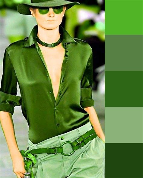 COLORI da ABBINARE al VERDE tutte le possibilità per look originali