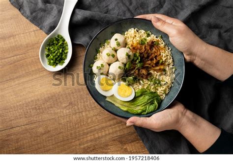 indonesian food flat lay images stock  vectors
