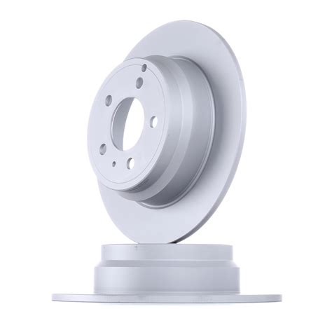 Brake Disc ATE Solid, Coated 24011002141 AUTODOC