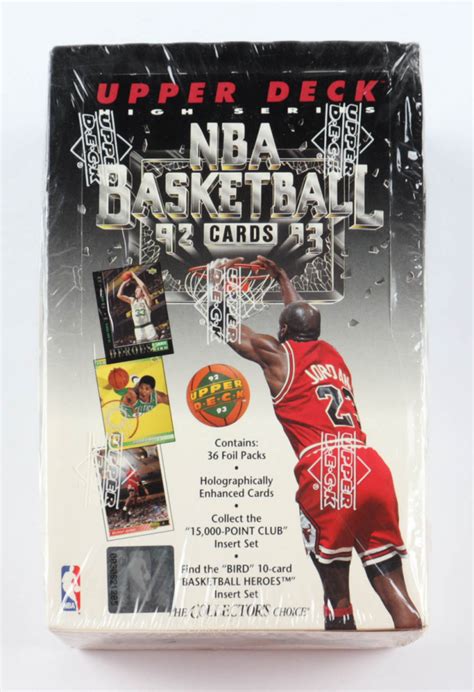 Upper Deck High Series Basketball Hobby Box With Packs