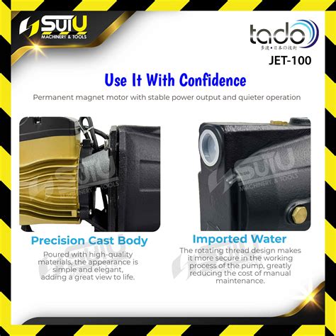 Tado Jet Jet Hp Self Priming Water Pump Pam Air Kw