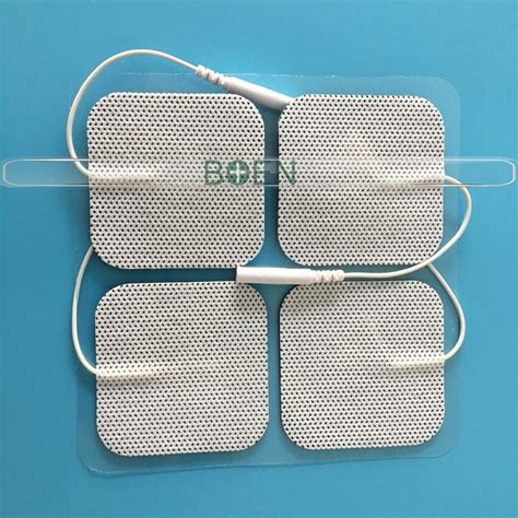 Reusable Replacement Adhesive Tens Electrodes Pad 5 5cm For EMS Tens