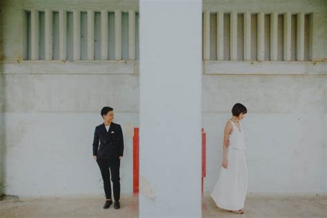 Sweetest Same Sex Proposal In Singapore At The Seletar Airbase Junebug Weddings