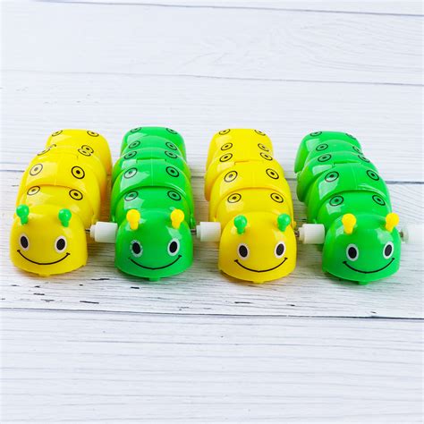 pcs cute plastic caterpillar wind  toys funny  grandado