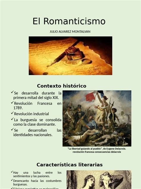 El Romanticismo | PDF | Romanticismo | Johann Wolfgang von Goethe