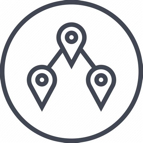 Connect Pin Point Icon Download On Iconfinder