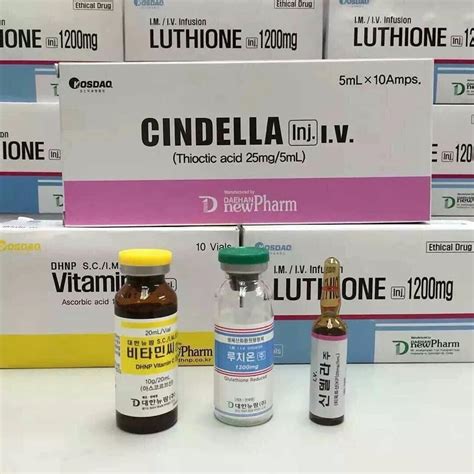 Cindella Medical Skin Whitening Mg Iv Glutathione Injection For