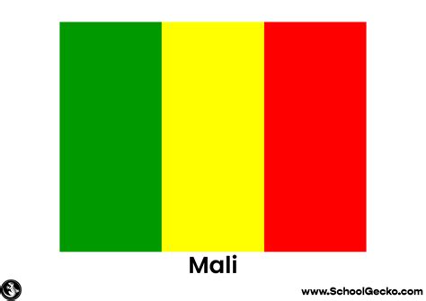 Mali Flag Display Poster – SchoolGecko