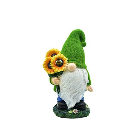 Садовые статуэтки с подсветкой от солнечных батарей, своеобразные ...