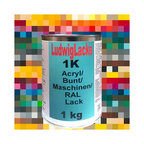 K Acryl Bunt Maschinen Ral Lack