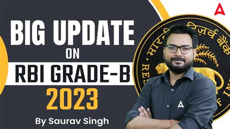 Big Update On Rbi Grade B Notification Complete Details Youtube