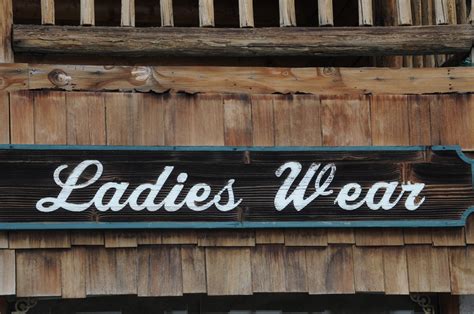 ladies wear sign  stock photo public domain pictures