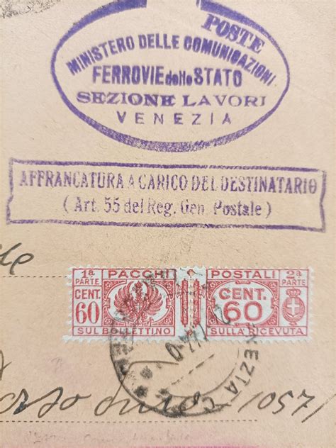 Italia Regno 1944 RSI 3 Documenti 1 Fronte Con P P Usati Come